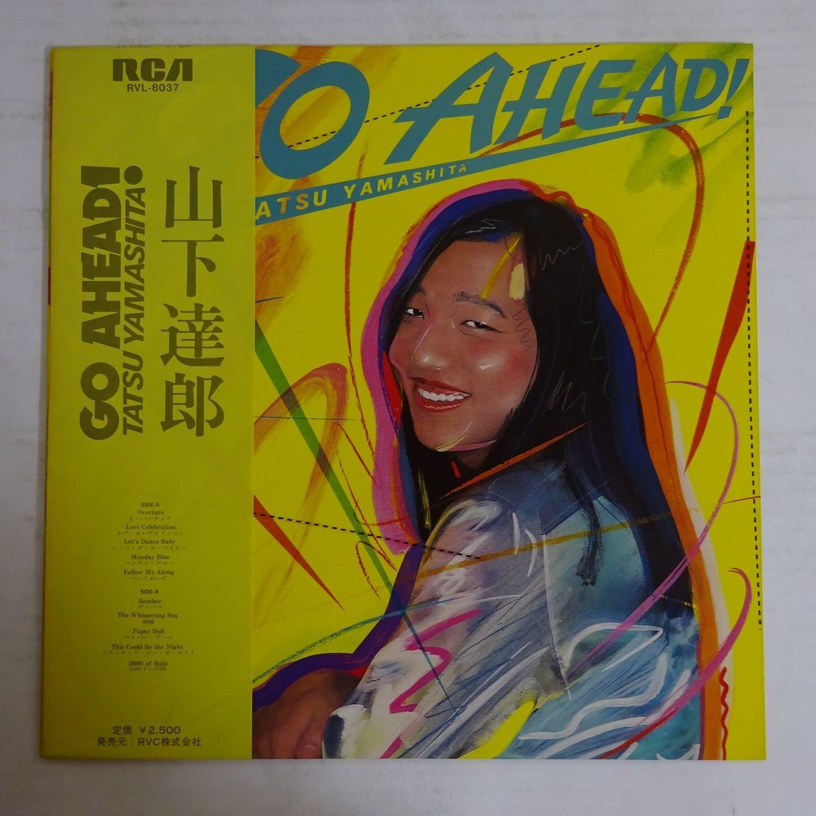 14020377;【ほぼ美盤/JPNオリジナル/初回帯付】山下達郎 Tatsu Yamashita (吉田美奈子， 村上秀一， 坂本龍一 他参加) / Go Ahead!