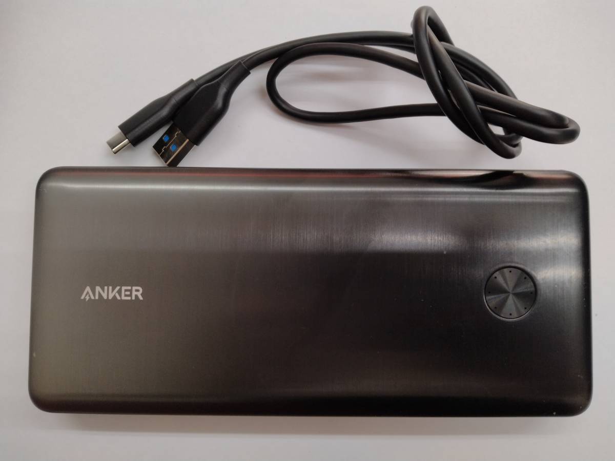 ■アンカー Anker PowerCore III Elite 25600 87W　モバイルバッテリー A1291　純正 USB Type-A to C ケーブル付き　C 