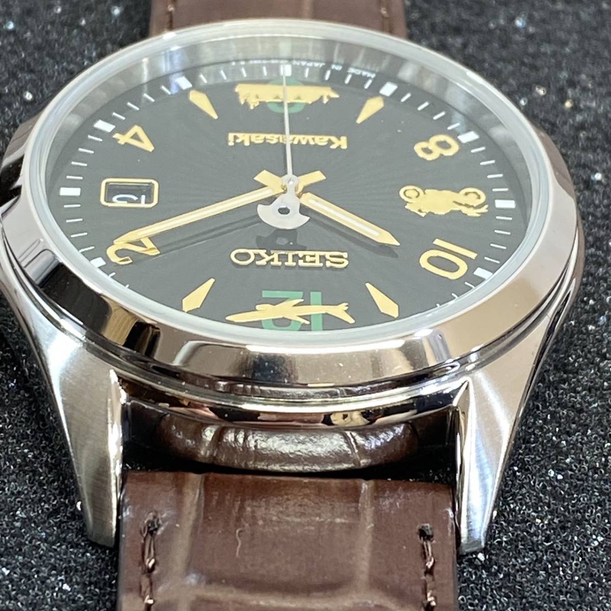 kawasaki SEIKO × LSA Watches? -バイクの 【MH-4695】未使用品 SEIKO