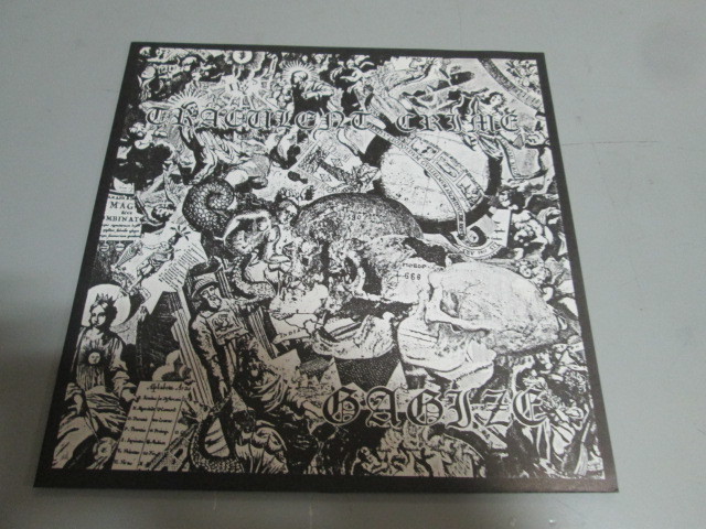 GAGIZE TRACULENT CRIME ソノシートHAR-002 GAGIZE TRACULENT CRIME ソノシート 7' HAR-002