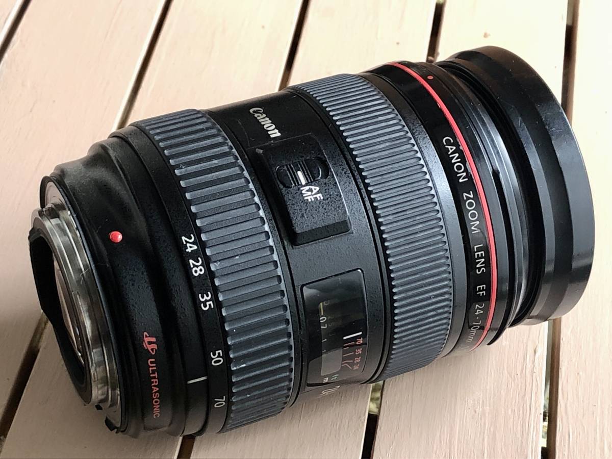 ☆CANON ZOOM LENZ EF24-70mm F2.8L USM〜ジャンク☆キャノン キヤノン