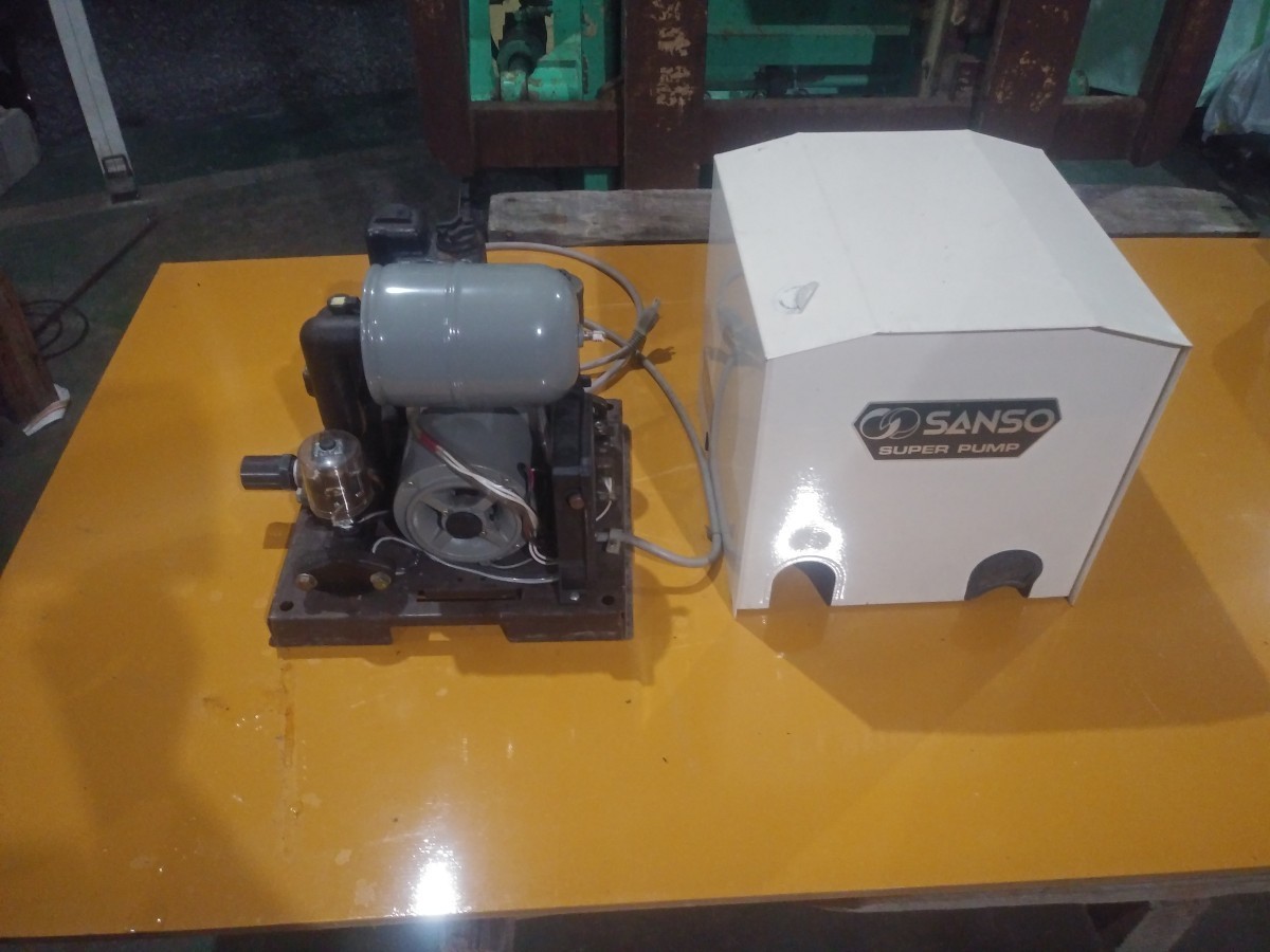 三相電機 SANSO 井戸ポンプ PAL-1521B 中古 ジャンク | SANSO 浅井戸用