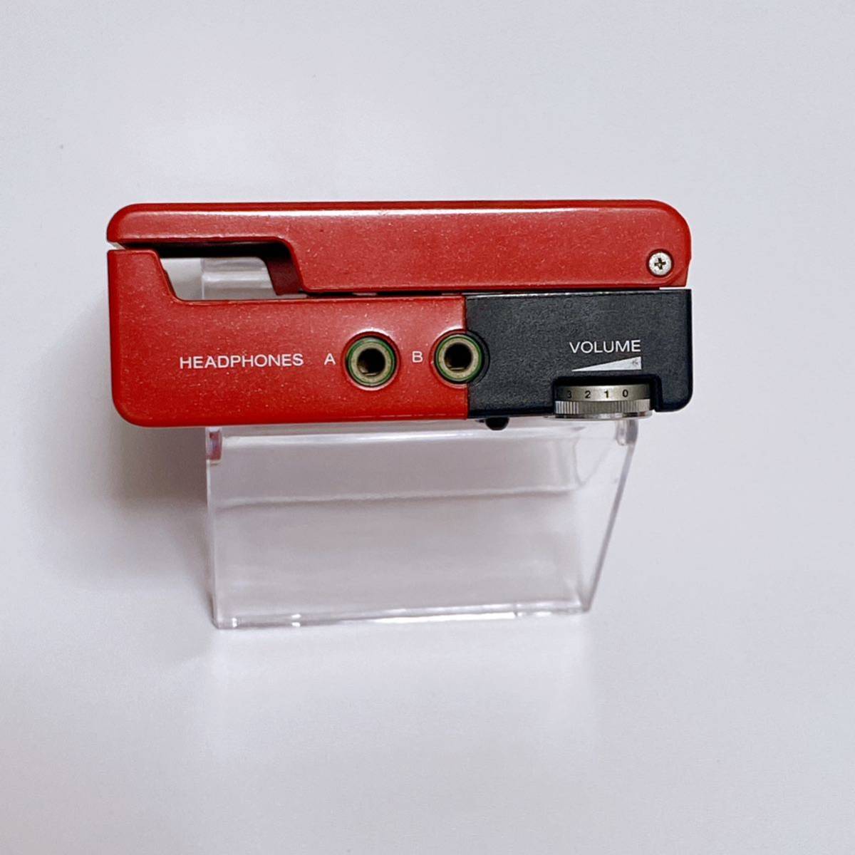 SONY ソニー WALKMANⅡ ウォークマン2 WM-2 赤 レッド カセット