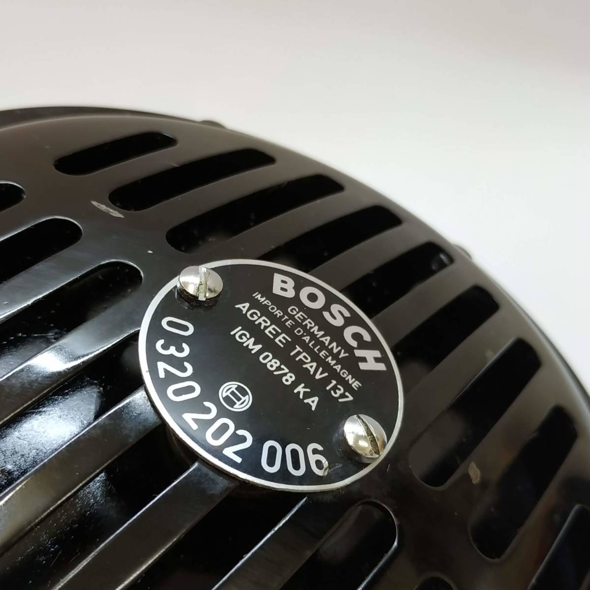 △ BOSCH ボッシュ ホーン 2点セット H06 IGM 0878 KA カー用品 旧車 