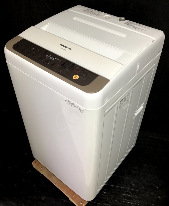 Panasonic パナソニック 7.0kg 全自動洗濯機 NA-F70PB10 ビッグウェーブ洗浄/バスポンプ内蔵タイプ