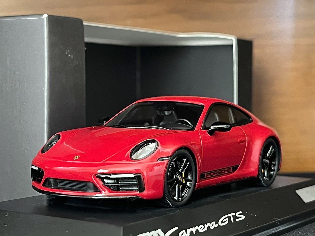 1/43 特注 スパーク ポルシェ 911 992 カレラ GTS レッド 1:43 Spark Porsche 911 992 Carrera GTS 2022 carmine red