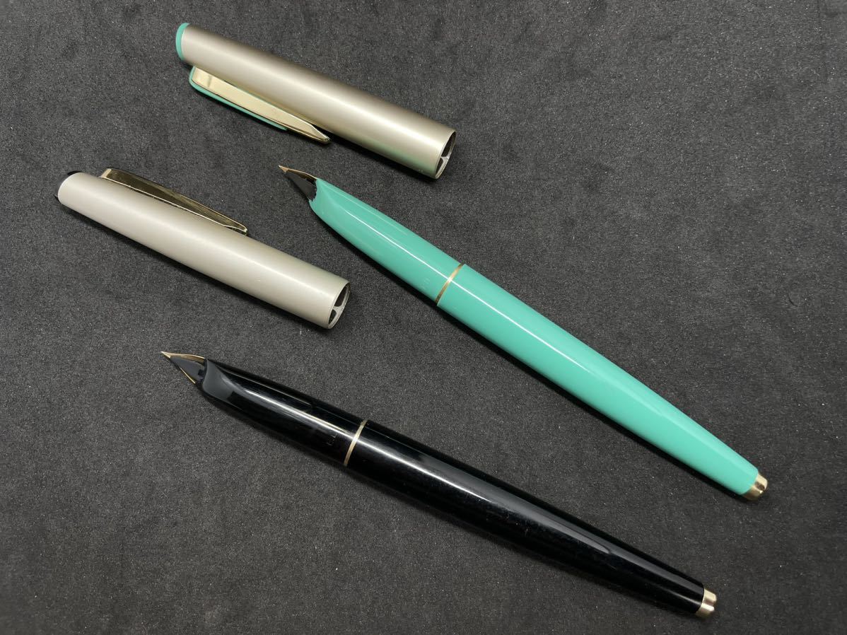 SAILOR 14K 14金ペン先 ヴィンテージ万年筆 2本セット 現状品 ③