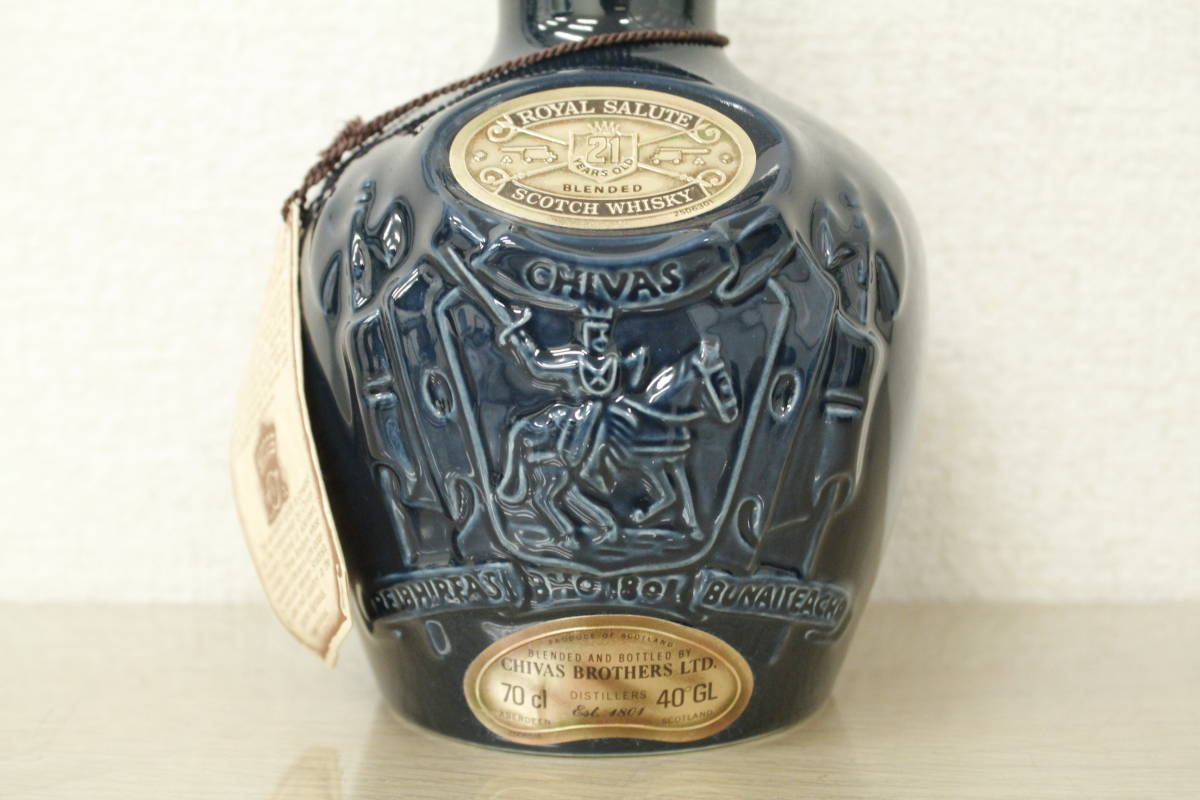 21年 ロイヤルサルート SALUTE 未開栓⁄古酒 11-200未開栓 2本