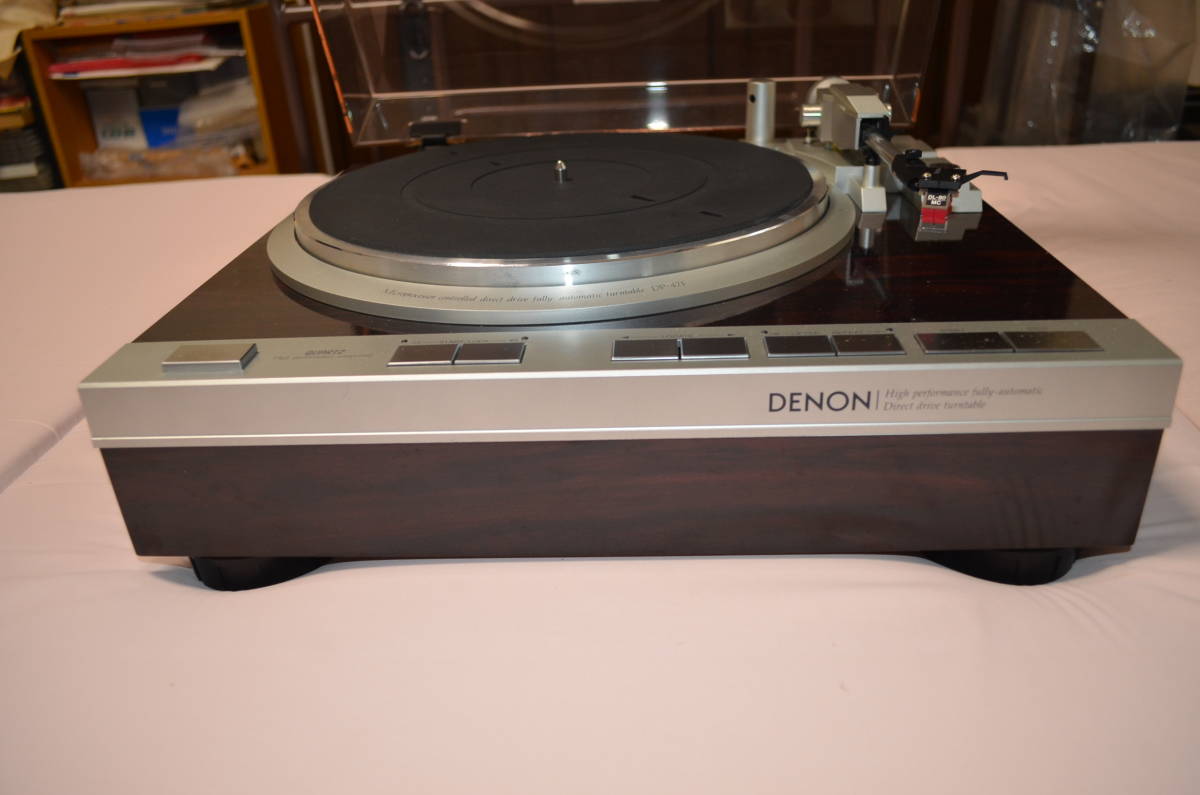 良品DENON デノン レコードプレーヤー DP-47F DL-80MC 音出し 良品DENON デノン レコードプレーヤー DP-47F DL-80MC 音出し