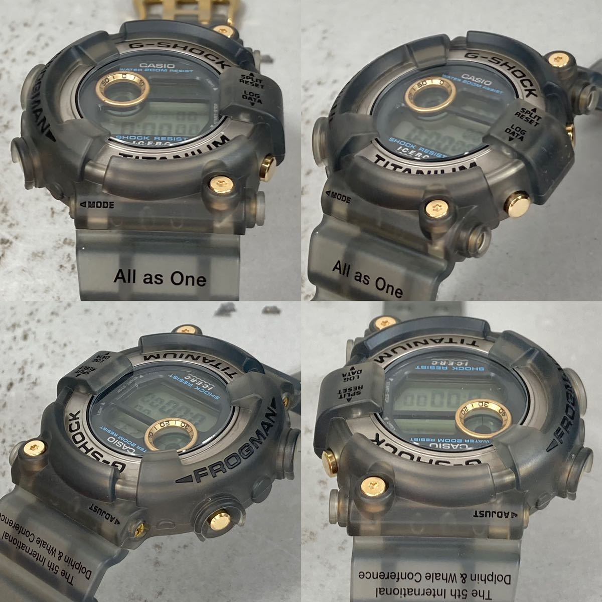 未使用同様 極美品G-SHOCK DW-8200K-8 FROGMAN フロッグマン イルカ 