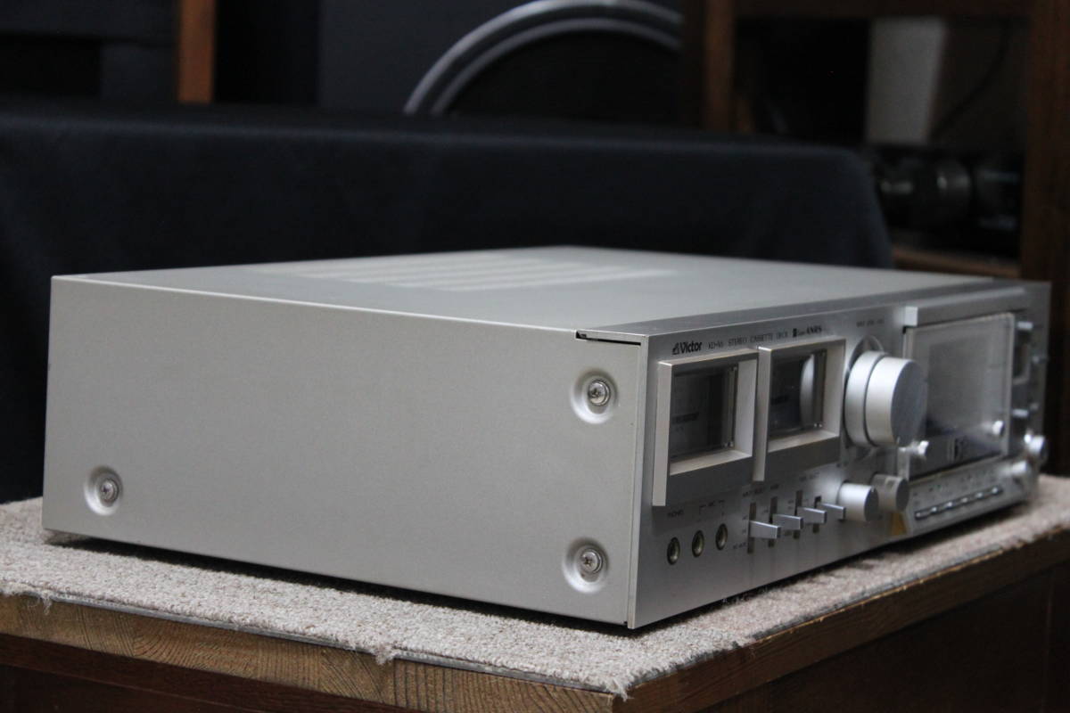 □美品 Victor KD-A6 世界初メタル対応カセットデッキ ビクター KD-A6