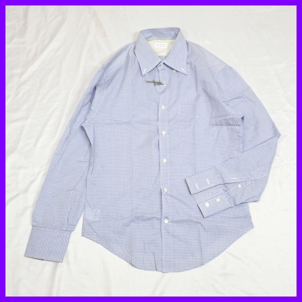 ☆BRUNELLO CUCINELLI/ブルネロクチネリ 長袖ボタンダウンシャツ