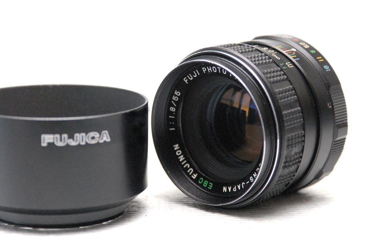 （綺麗）ペンタックス M42マウント専用 FUJINON フジノン 55mm 高級単焦点レンズ 1:1.8 希少な作動品