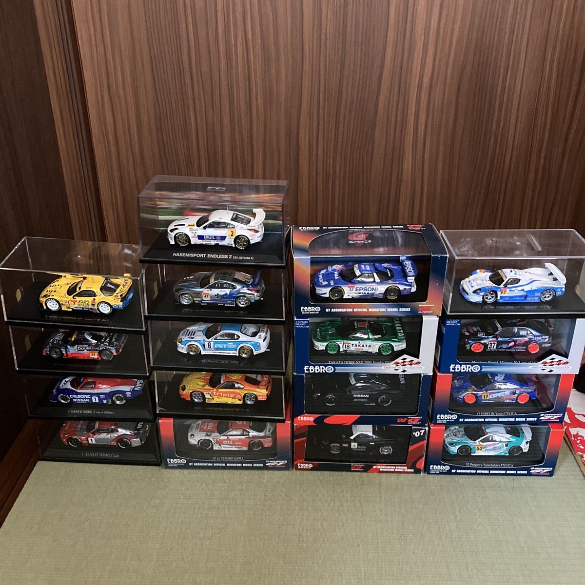 エブロ スーパーGT コレクションなど 7台セット エブロ 1⁄43 EBBRO