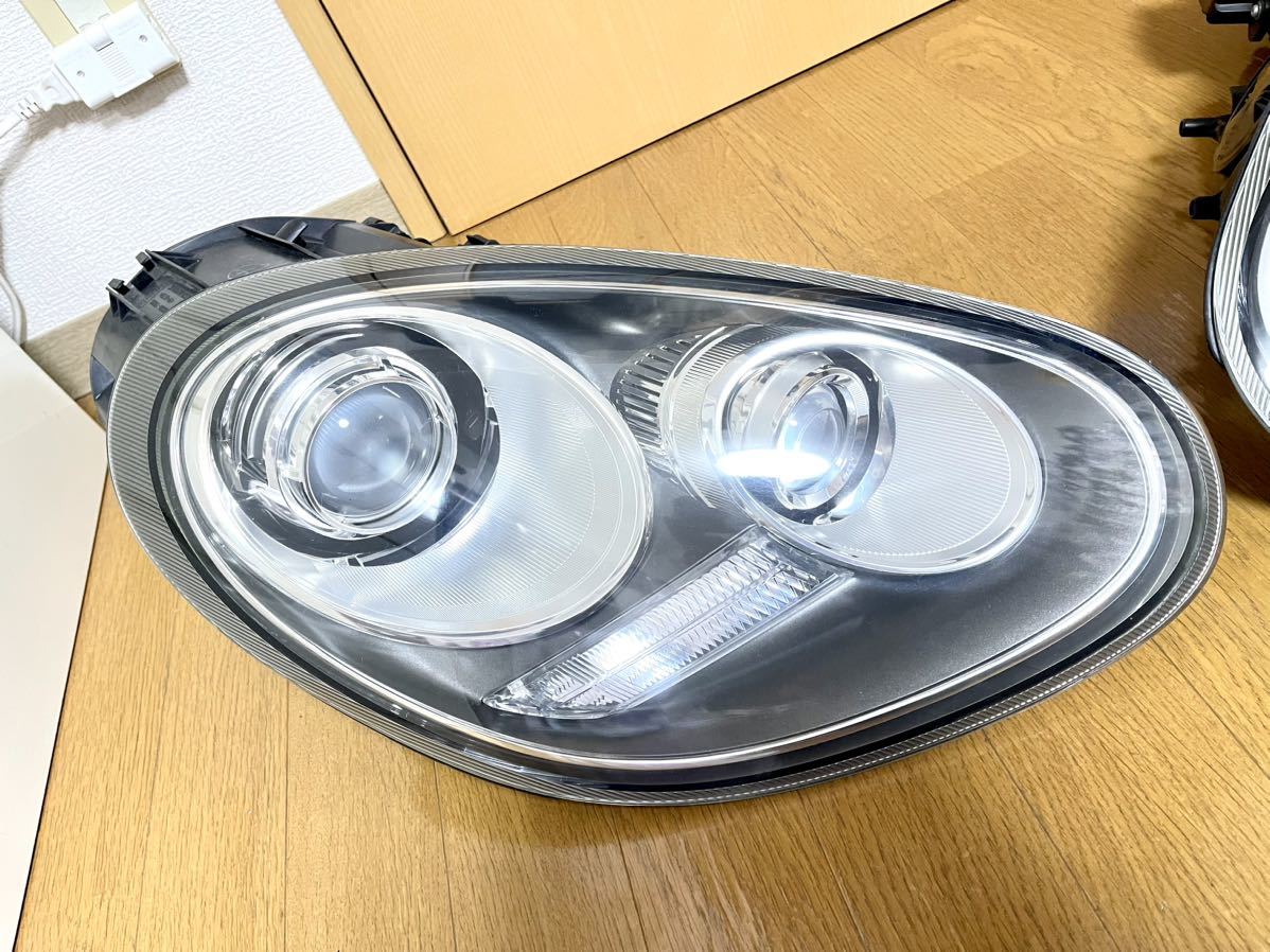 ポルシェ ケイマン ボクスター 987 ヘッドライト左右セット後期 Cayman 