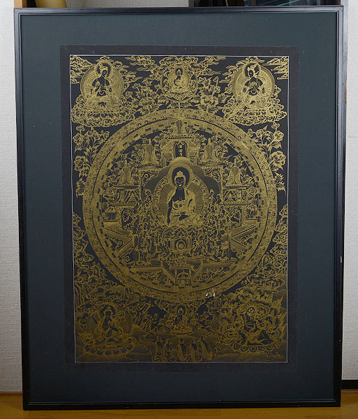掛軸】〈斉 白石〉『蓮花図』（紙本肉筆）/ 中国画 人物図 山水図 花鳥