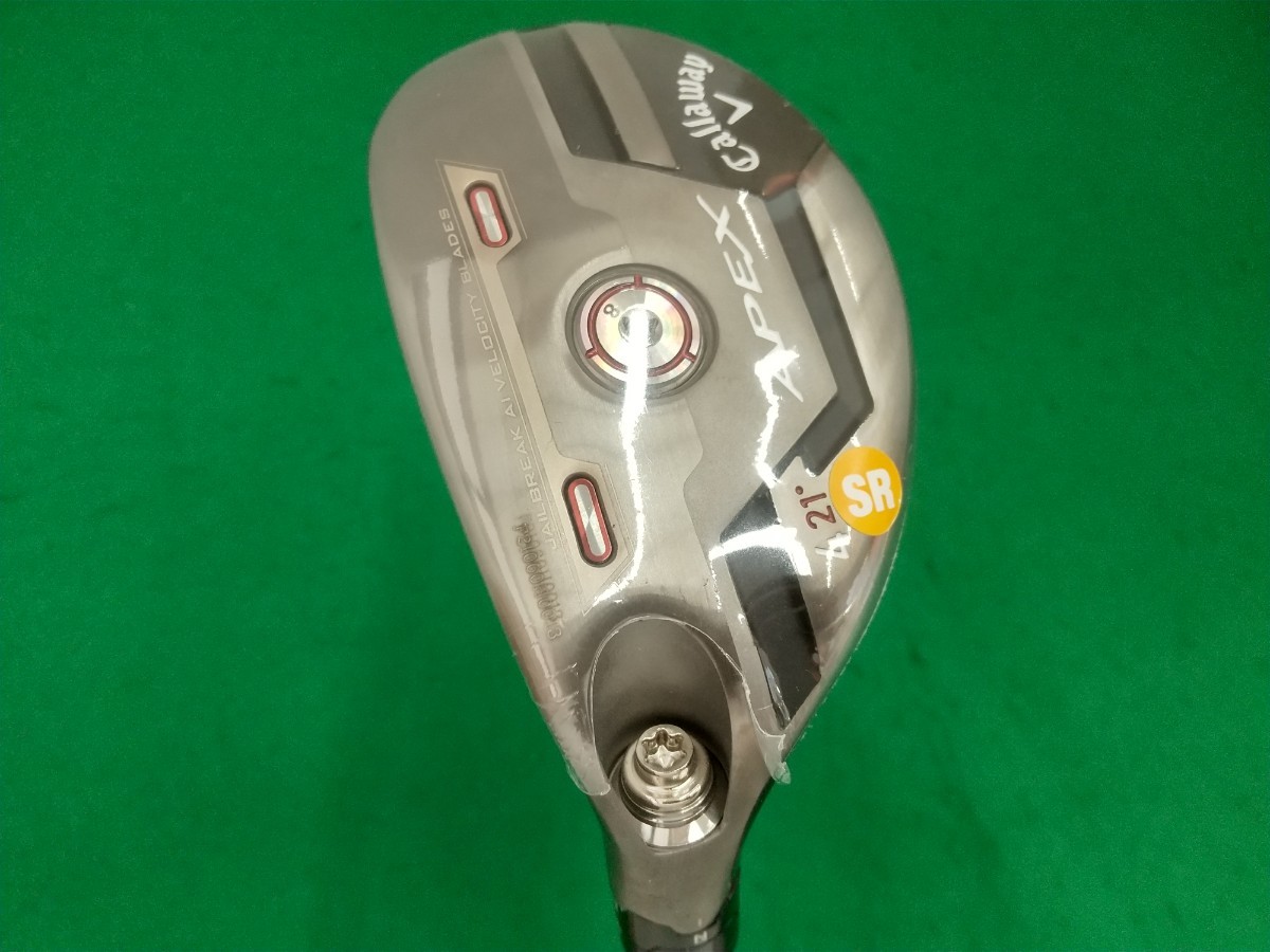 【05】【UT】【即決価格】【新品】【レフティ】キャロウェイ APEX(2021)/4H(21度)/Diamana 55 for Callaway/フレックス SR/メンズ 左