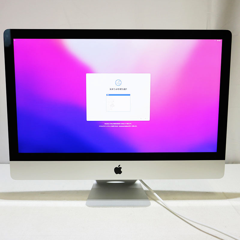 Apple iMac Retina 5K 27インチ 2019 一体型 PC 32GB SSD 1TB Core i5