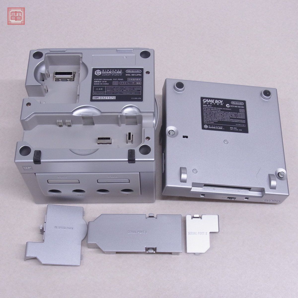 ゲーム 動作品 GC ゲームキューブ 本体 DOL-001 シルバー エンジョイ 