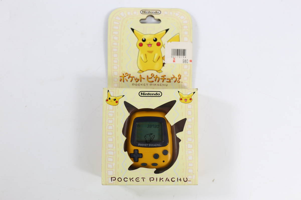 極美品！任天堂ポケットピカチュウ！カラー 金・銀といっしょ！万歩計