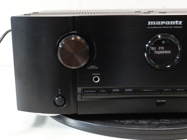 T11911 Marantz SR6008 7.1ch ネットワークAVレシーバー マランツ 通電