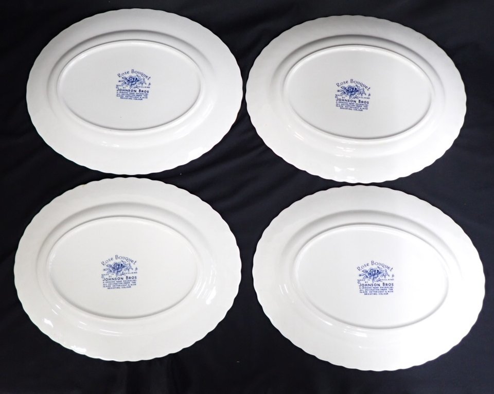 ☆Johnson Brothers/ジョンソンブラザーズ ローズブーケ 洋食器 7枚