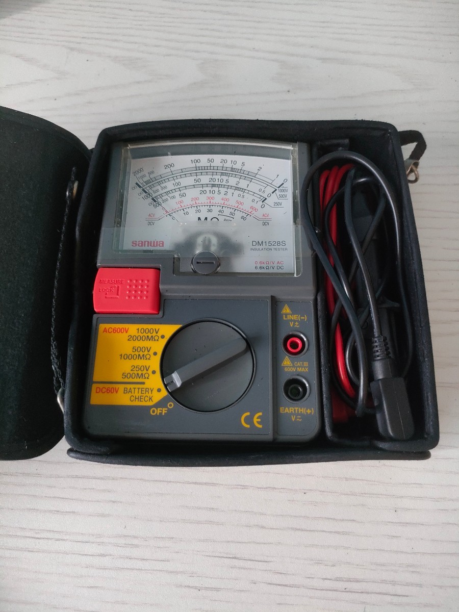 SANWA 絶縁抵抗計 DM1528S
