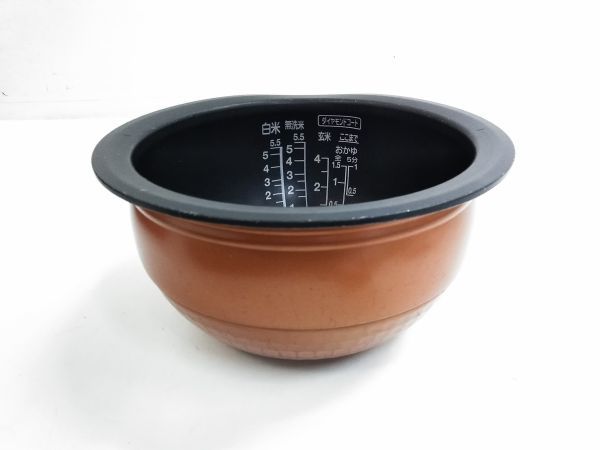 △TOSHIBA 東芝 真空圧力IH保温釜 かまど炊き RC-10VXG 5.5合炊き 本丸