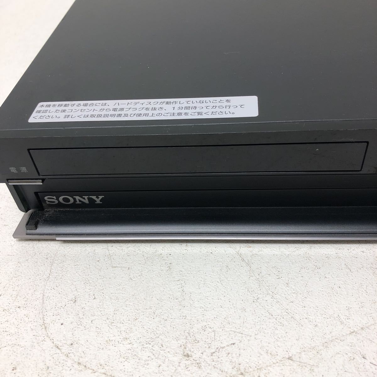 0725B ソニー SONY ブルーレイディスク / DVD レコーダー BDZ-AT970T