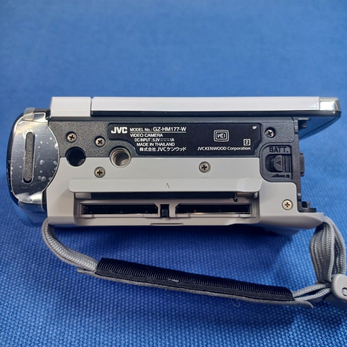 JVC ケンウッド ビデオカメラ Everio GZ-HM177-W 17年製 JVC