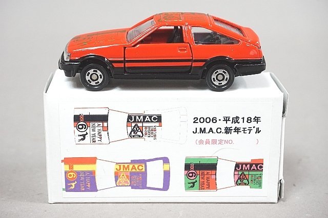 TOMICA トミカ 1/61 TOYOTA トヨタ COROLLA LEVIN カローラレビン AE86