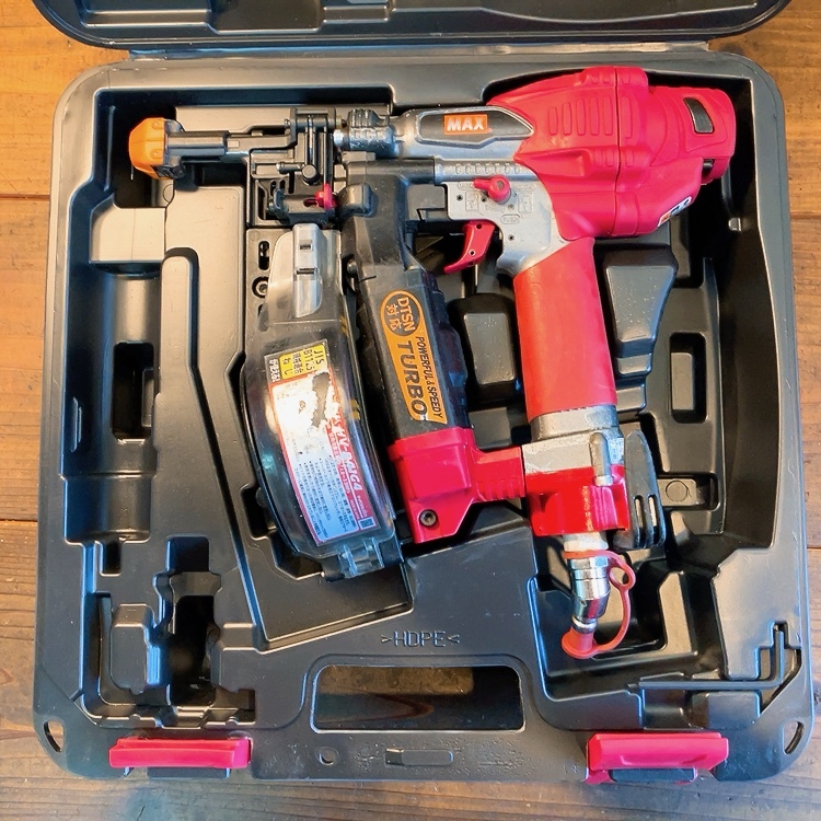 【7日保証・整備済】消耗部品多数交換♪良品 MAX マックス 高圧ターボドライバ HV-R41G4 動作良好！