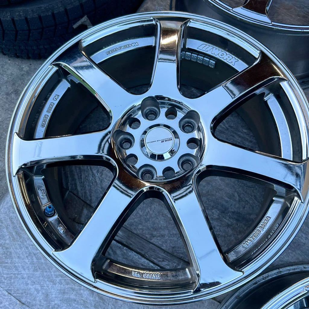 ワーク WORK エモーション XT7 17×7J +47 ハブ径73 PCD114.3 5穴 ノア ワーク WORK エモーション XT7 17×7J +47 ハブ径73 PCD114.3 5穴 ノア