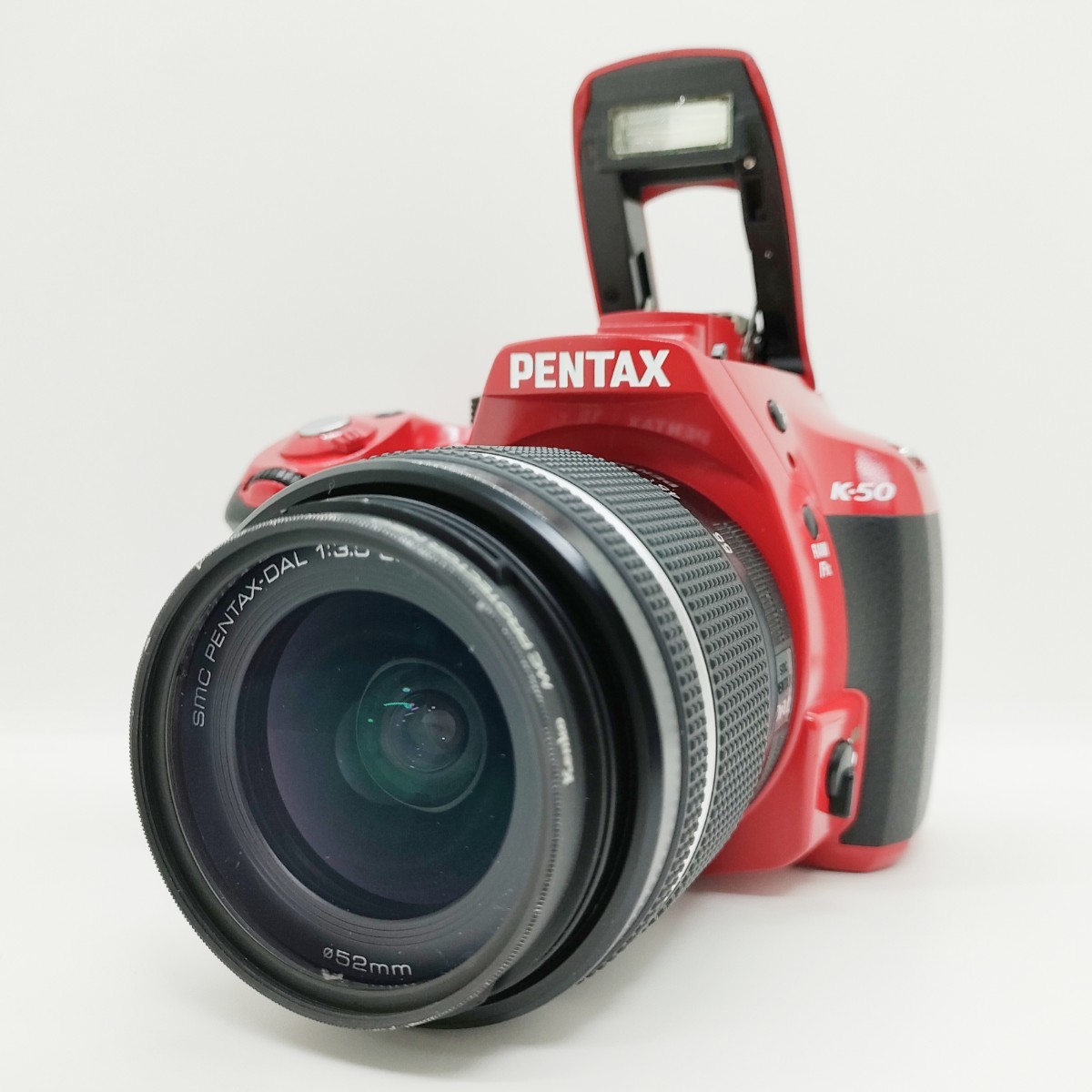 PENTAX K-50 デジタルカメラ レッド