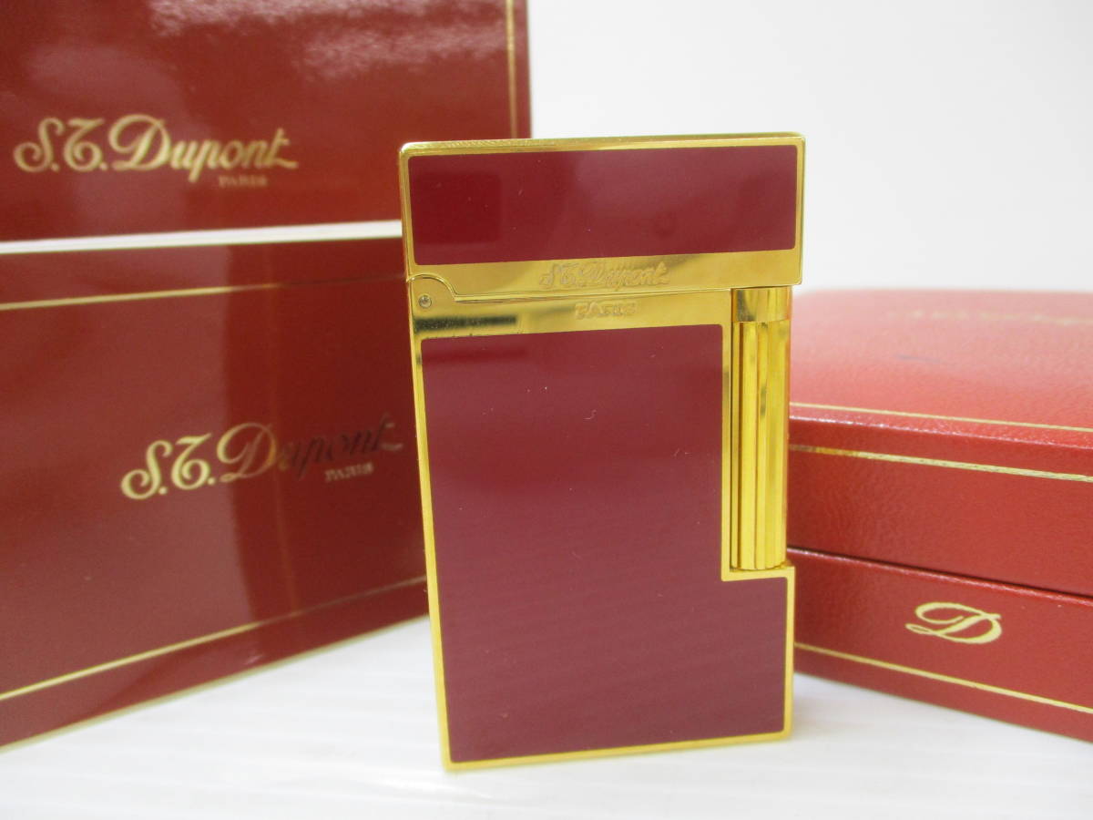 ラインです。 230493-071S.T.Du Pont デュポンライン2 モンパルナス ルージュレッド