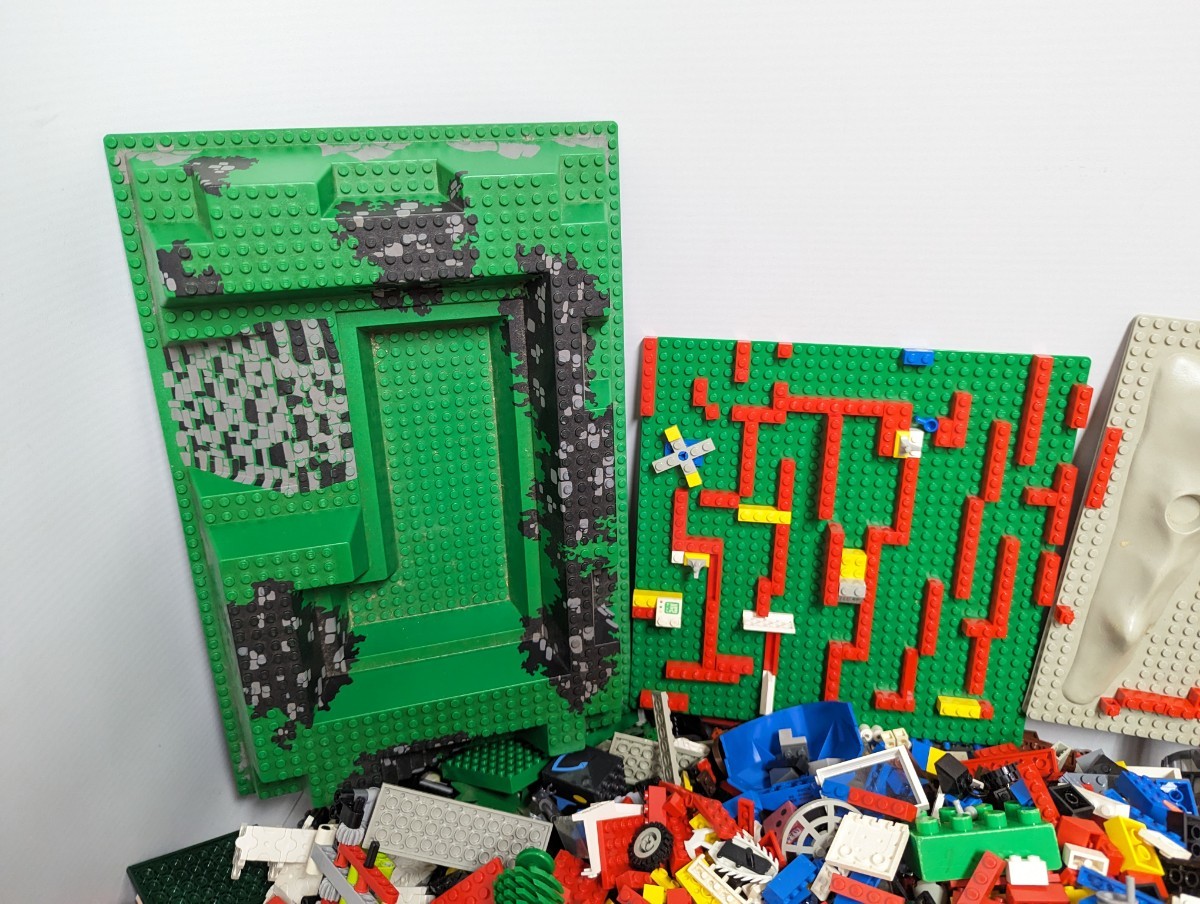 □大量まとめ 約10kg LEGO レゴ 基盤 パーツ 人形 乗り物 など 