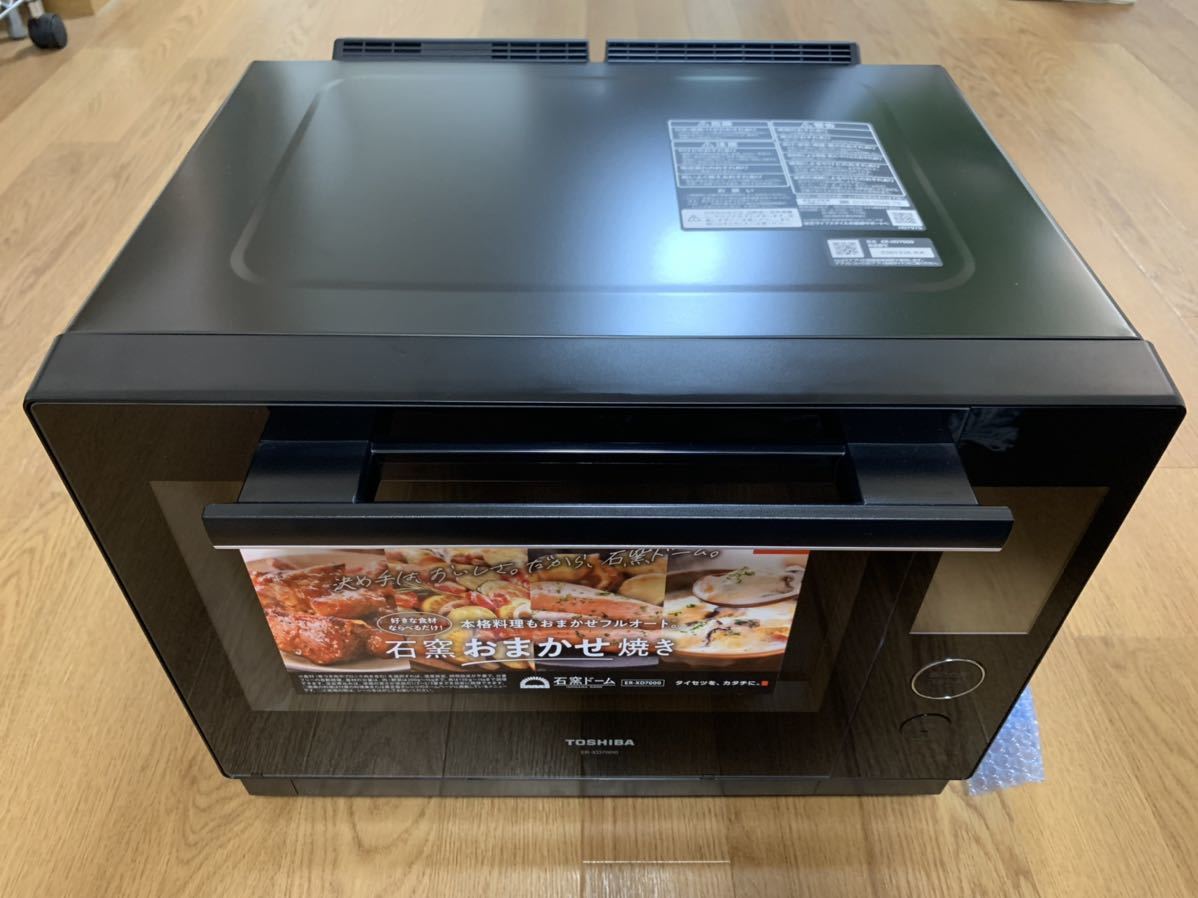 未使用品】 東芝 オーブンレンジ ER-XD7000 ブラック 新品 未使用 東芝