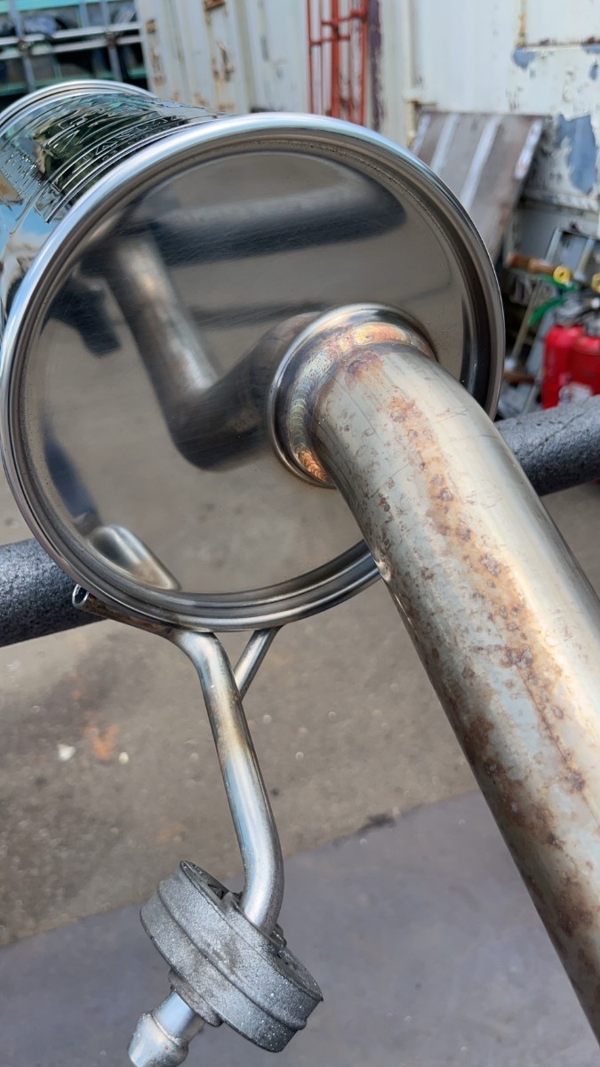 ワゴンRスティングレー MH22S FUJITSUBO ステンレスマフラー 中古