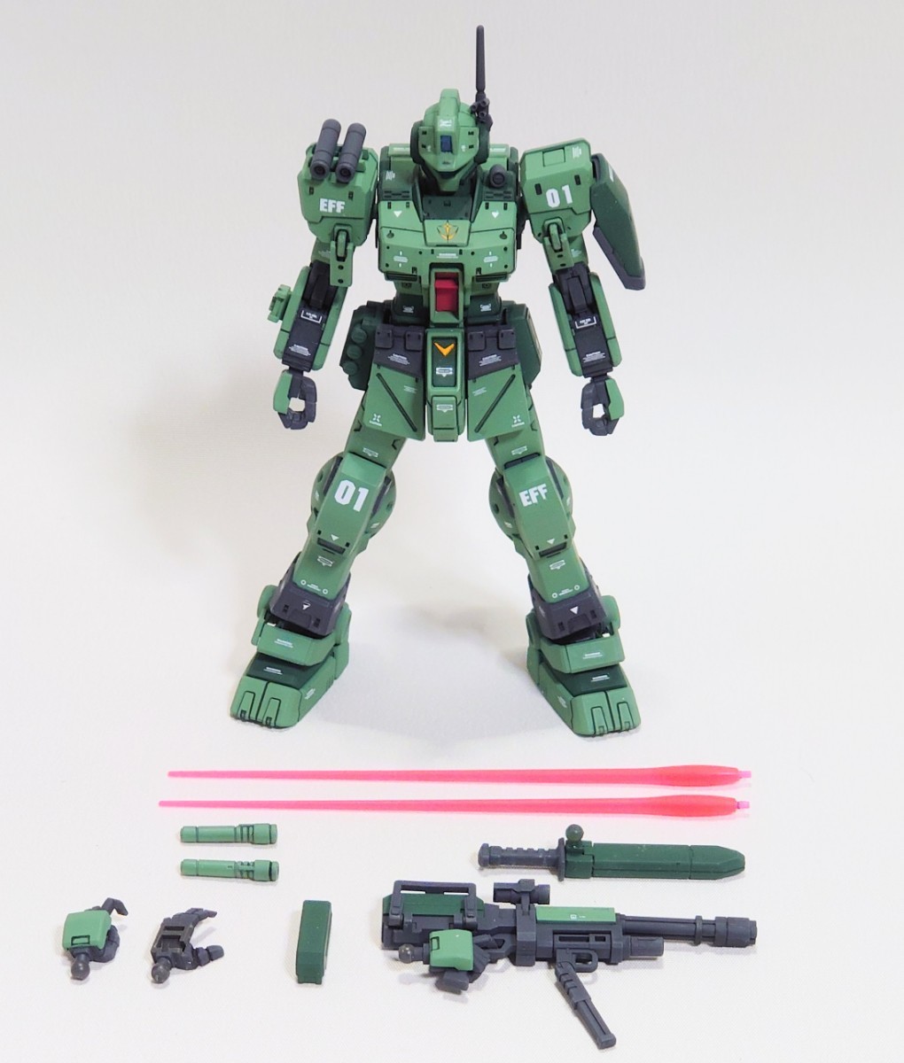 プレバン限定】HG1/144「ジム・スパルタン」全塗装 ガンプラ完成品 1