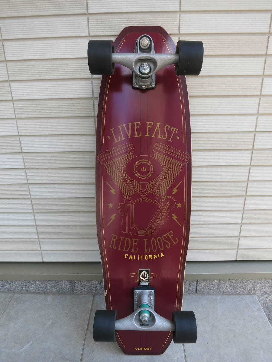 CARVER カーバー スケートボード 35.5インチ C7トラック Riddler