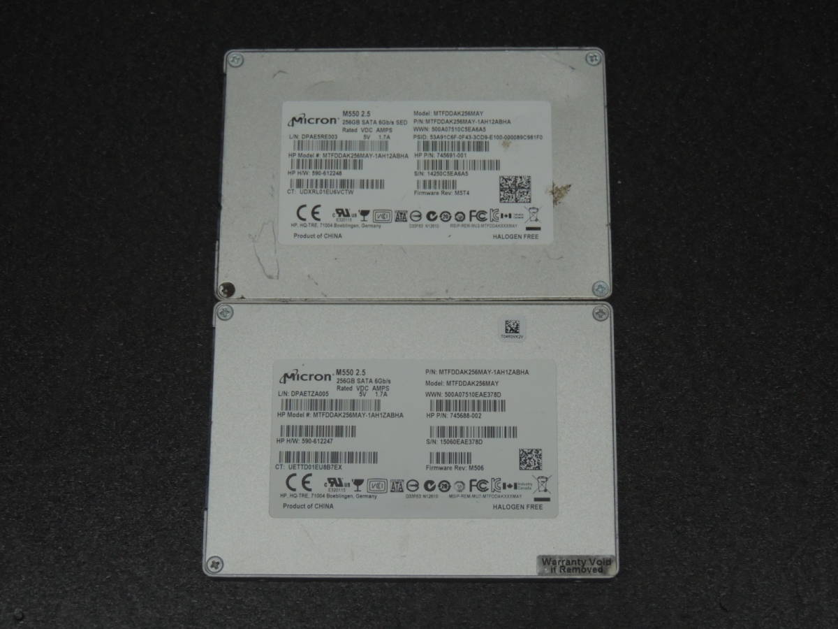 Micron 256GB SATA Solid State SSD 2.5 Drive | - M550 MTFDDAK256MAY
