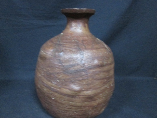 古備前　室町〜桃山　桃山時代後期　備前焼　徳利　酒筒　一輪挿し　酒器　花瓶 古備前 室町〜桃山 桃山時代後期 備前焼 徳利 酒筒 一輪挿し 酒器 花瓶