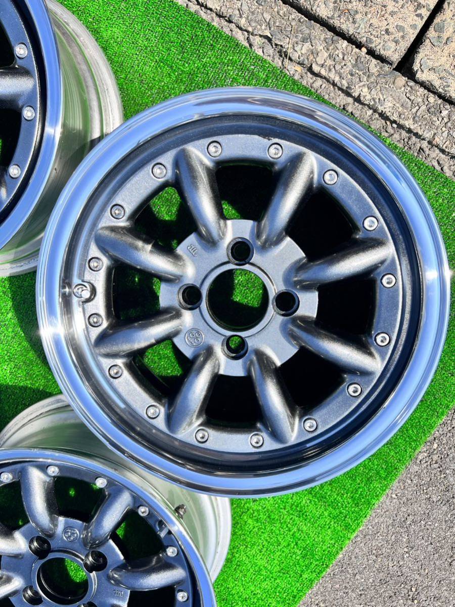 希少 ワタナベ RS-8 14インチ 6.5J+32 +19 4H100 pcd100 Speed Star 