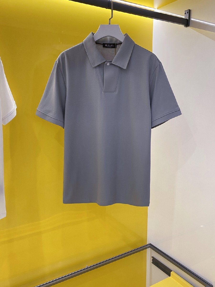 送料無料 Loropiana ロロピアーナ メンズ ポロシャツ 半袖 カジュアル