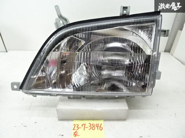レンズ割れ無し DEPO トヨタ LY220 XZU362 XZU382 ダイナ ハロゲン ヘッドライト ヘッドランプ 左 左側 助手席側 DEPO 212-11A8L 棚10-4 ヘッドライト ステップワゴン ホンダ デポ 日本光軸 ヘッドライト（ブランドトヨタ）（ライト・ランプ