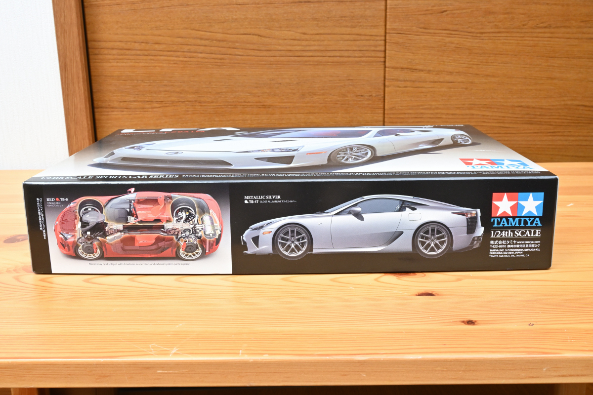 未組立！タミヤ 1/24 レクサス LFA プラモデル（TAMIYA、田宮、Item No 