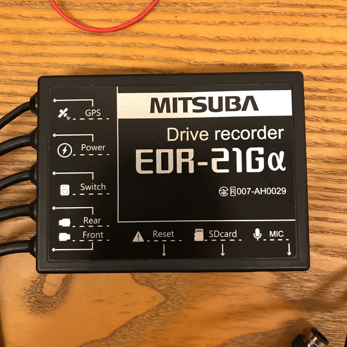 MITSUBA ミツバ EDR-21Gαドライブレコーダー ドラレコ
