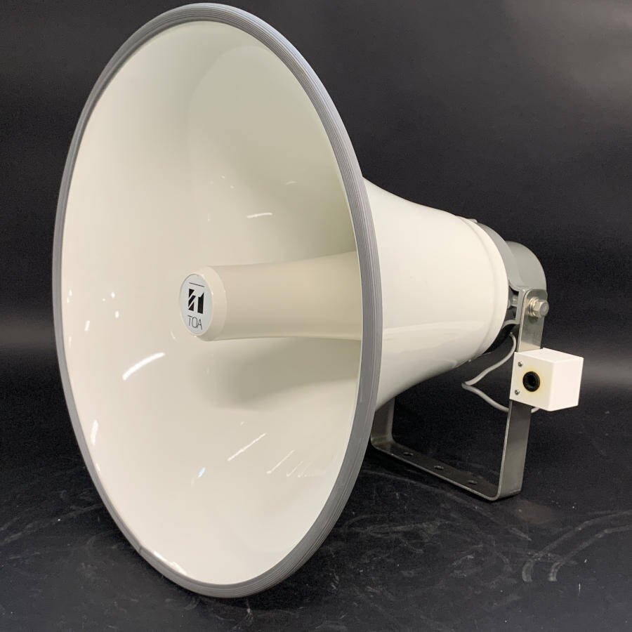 美品 TOA TC-730AM ホーンスピーカー 開口部直径≒50cm 全長≒47cm