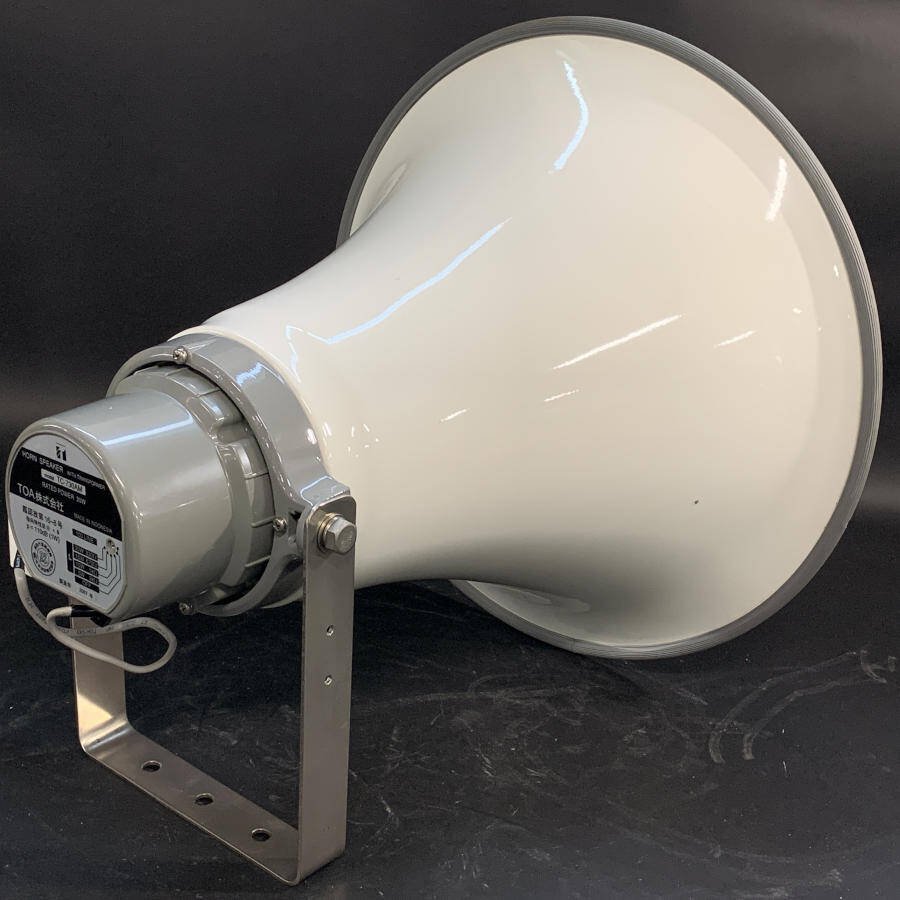 美品 TOA TC-730AM ホーンスピーカー 開口部直径≒50cm 全長≒47cm