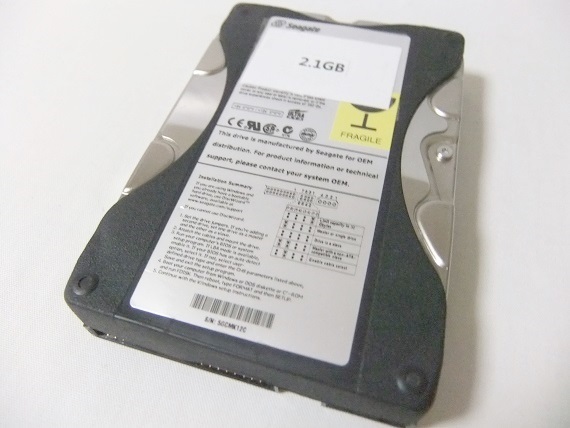 希少 NEC製 PC-98用内蔵3.5インチHDD IDE 2.1GB 本体の動作チェック 起動確認 実験用 データ置き場に 動作確認済